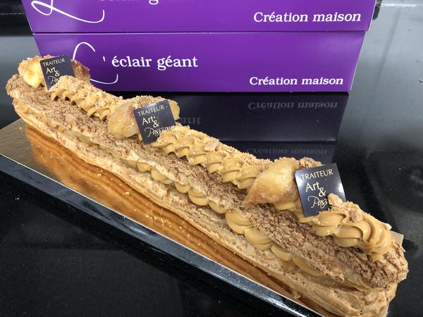 Eclair Géant Pommes caramelisées