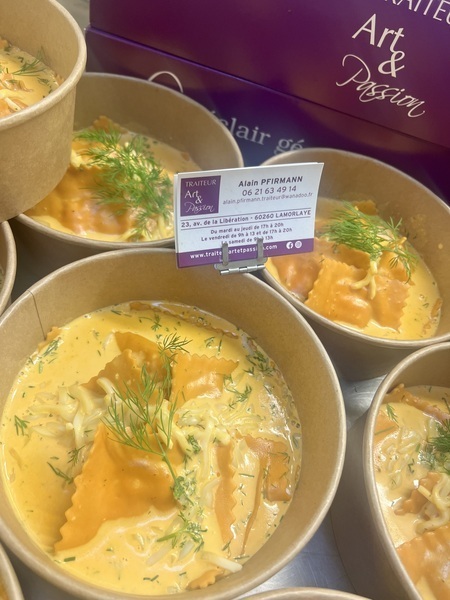 Malfatti Frais au saumon à l'aneth
