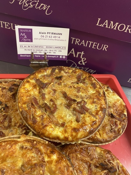 Quiche lorraine individuelle