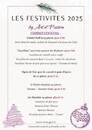 FESTIVITES 2025 - 2