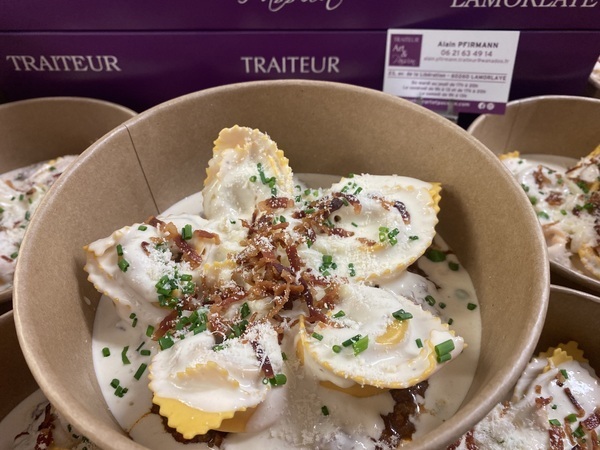 Tortelloni au Speck et Guanciale