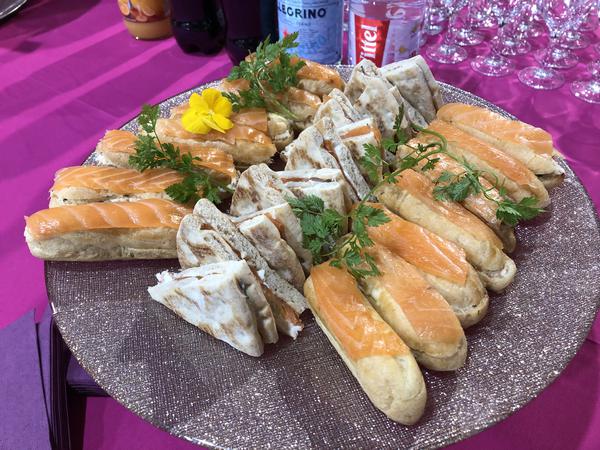 Éclair saumon et Polaire saumon