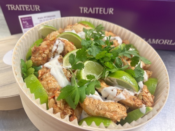 Aiguillettes de poulet aux douces épices