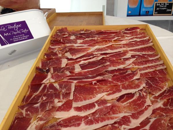 Chiffonnade pata Negra
