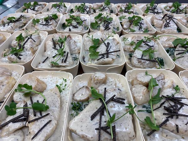 Turbot et St Jacques