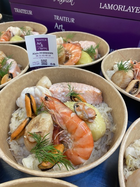 Exemple de plat du jour poisson