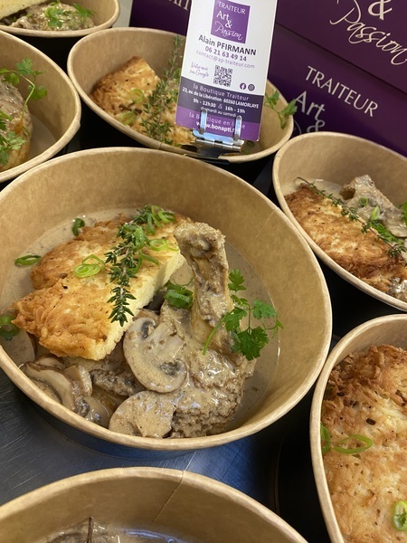 Suprême de poulet fermier crème de morilles